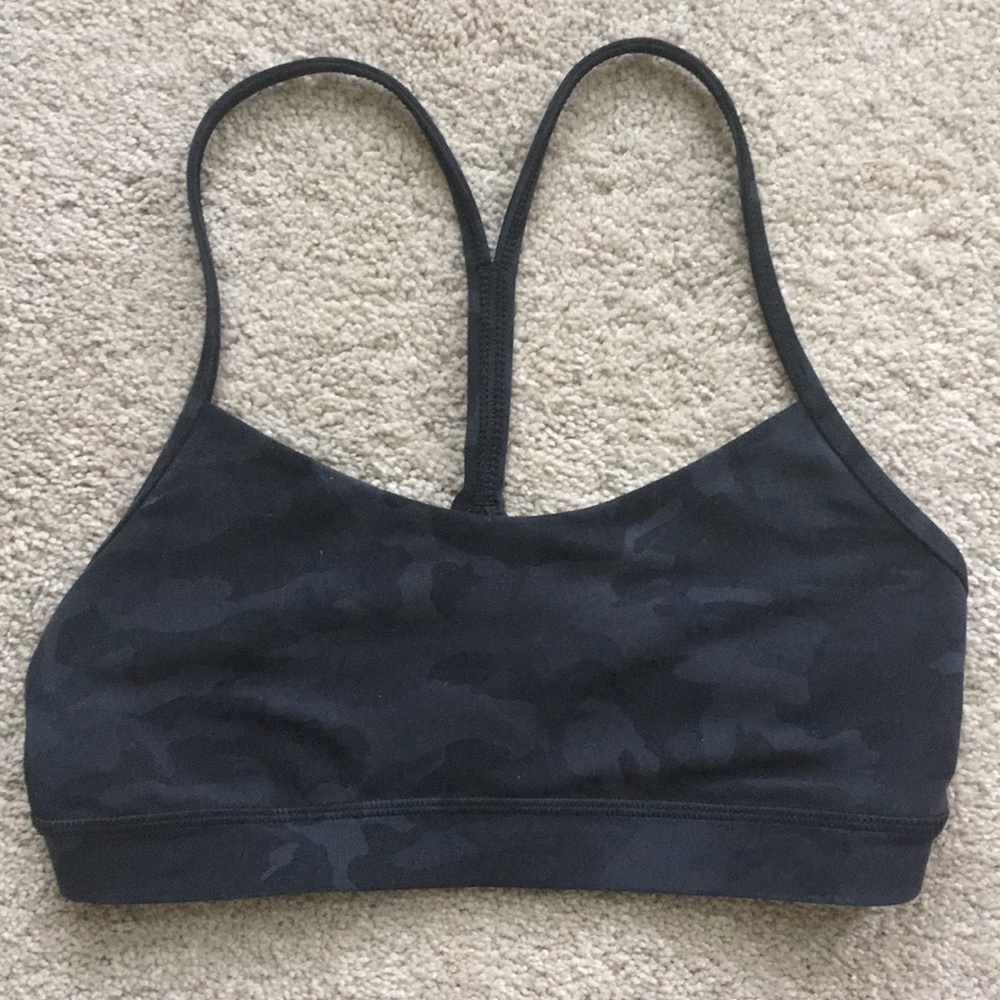 Lululemon Flow Y Bra (camo)